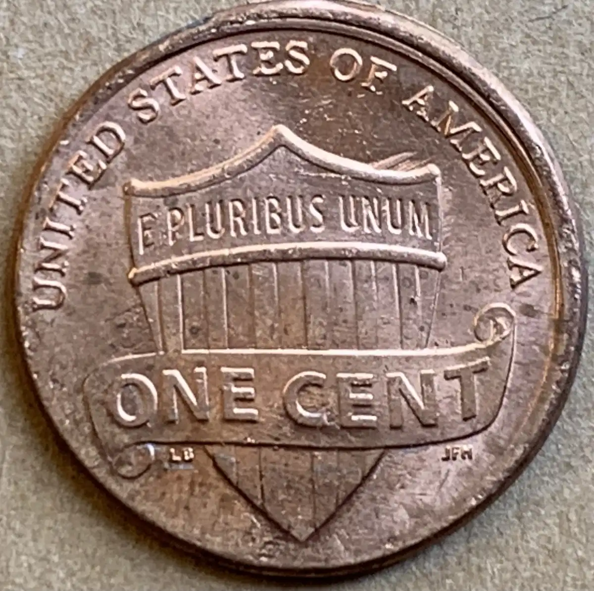 2021---P-Lincoln-Shield-Cent-With-Uncentered-Broadstrike,-Stiff-Collar,-And-Ffd-Coin-#3-Of-3